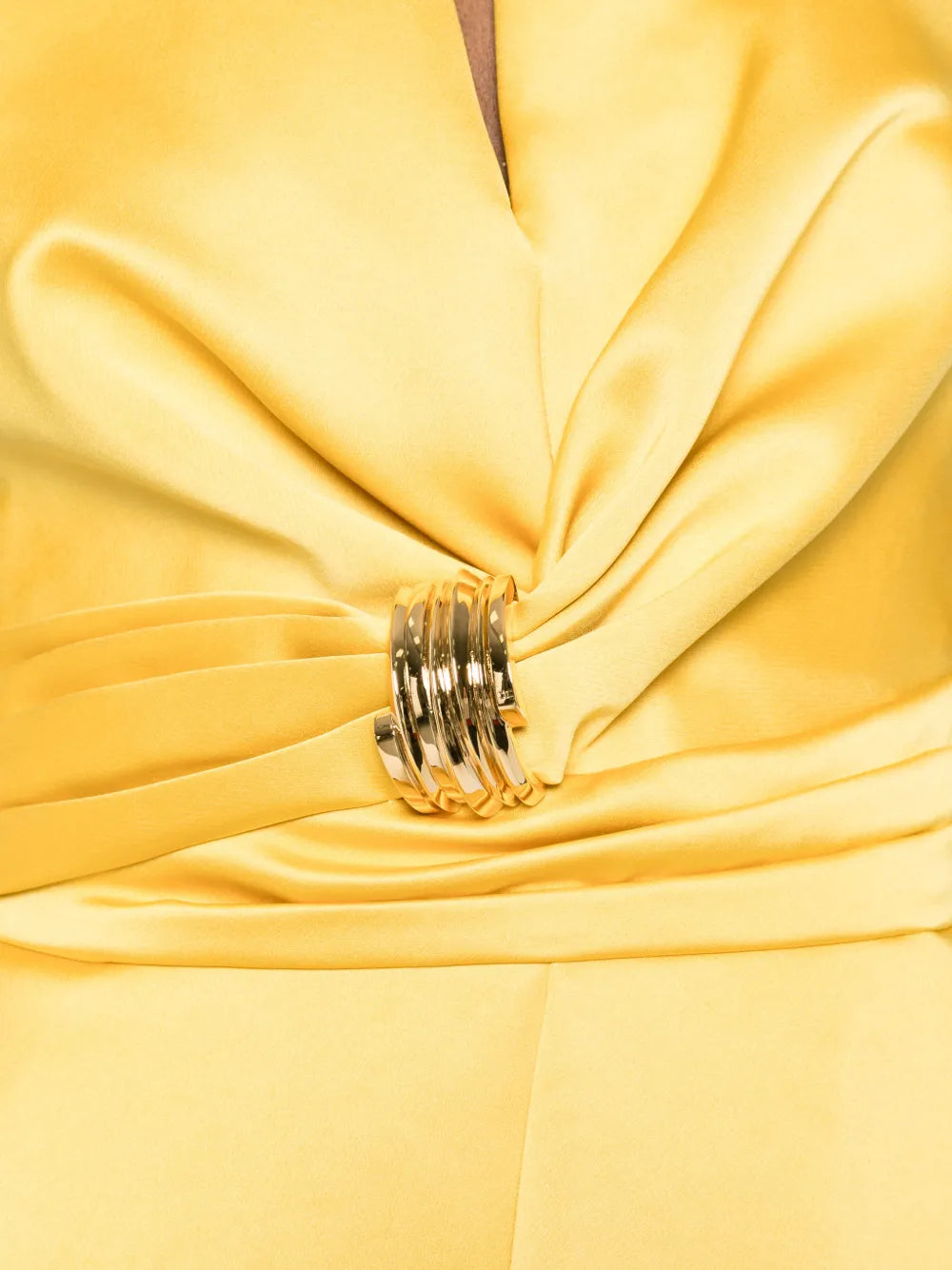 Elisabetta Franchi Knot Detail Mini Dress