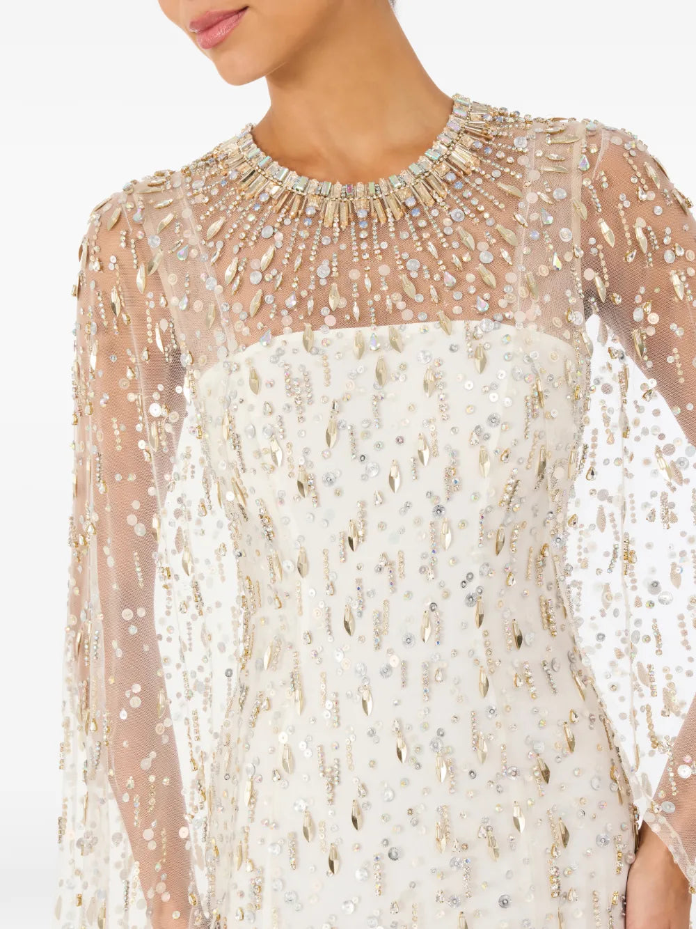 Jenny Packham Hestia Embellished Maxi Dress