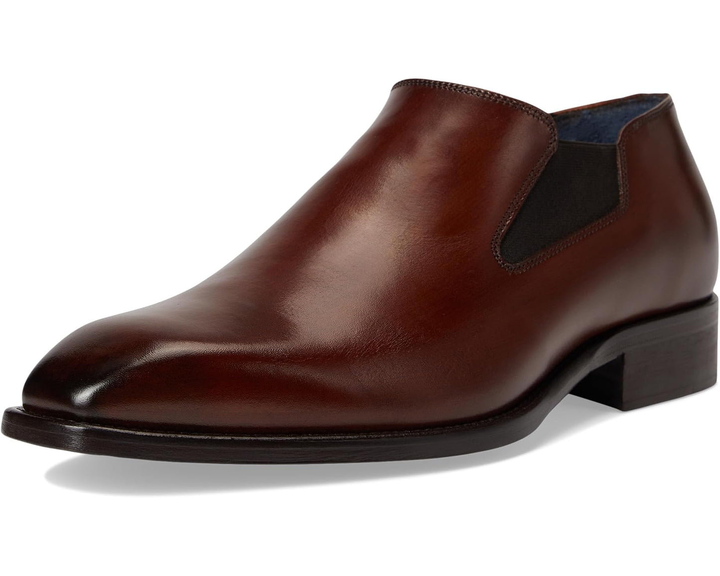 Men's Johnston & Murphy Collection Larson Slip-On Mahogany Italian Calfskin