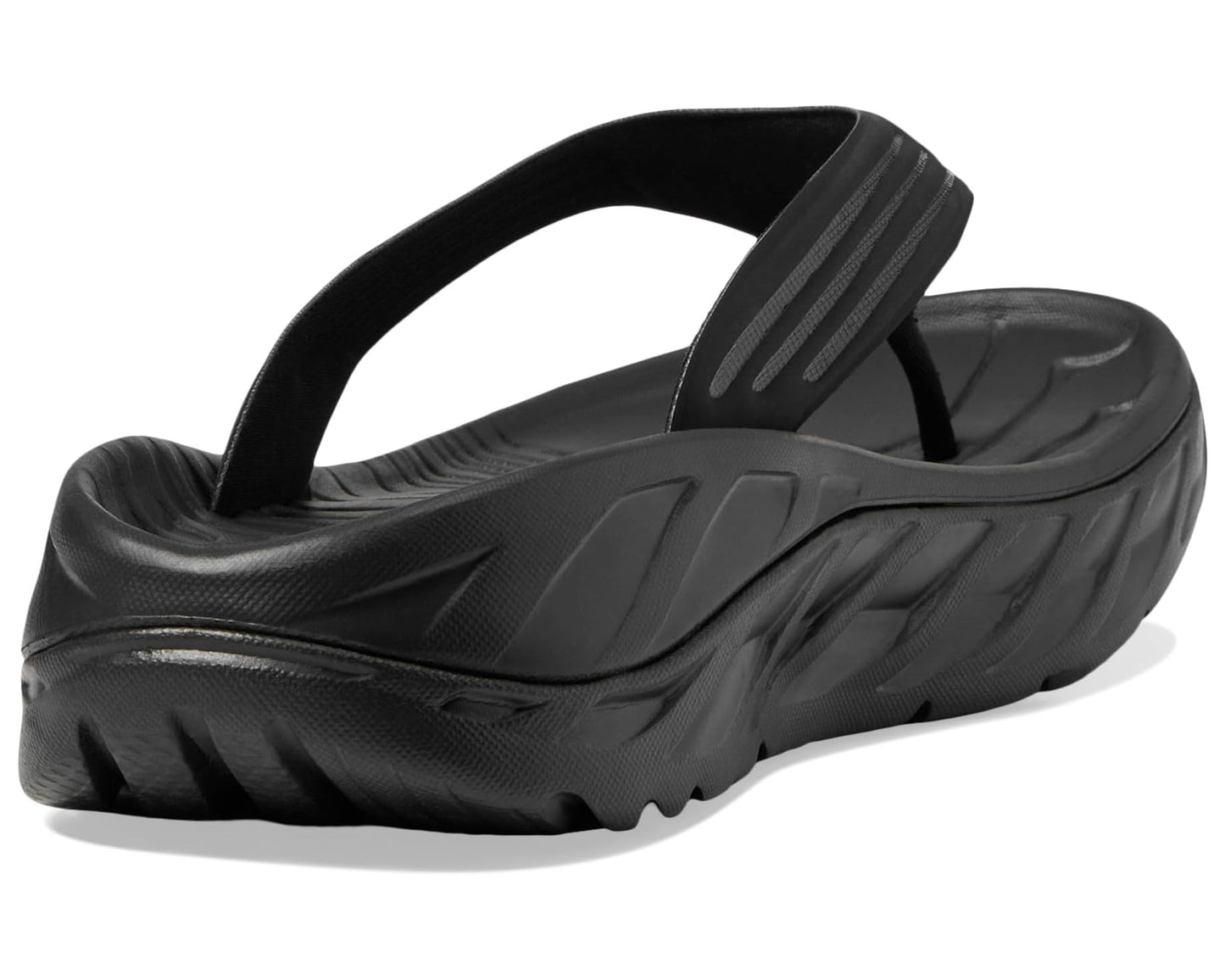 Men's Hoka Ora Recovery Flip Black/Dark Gull Gray