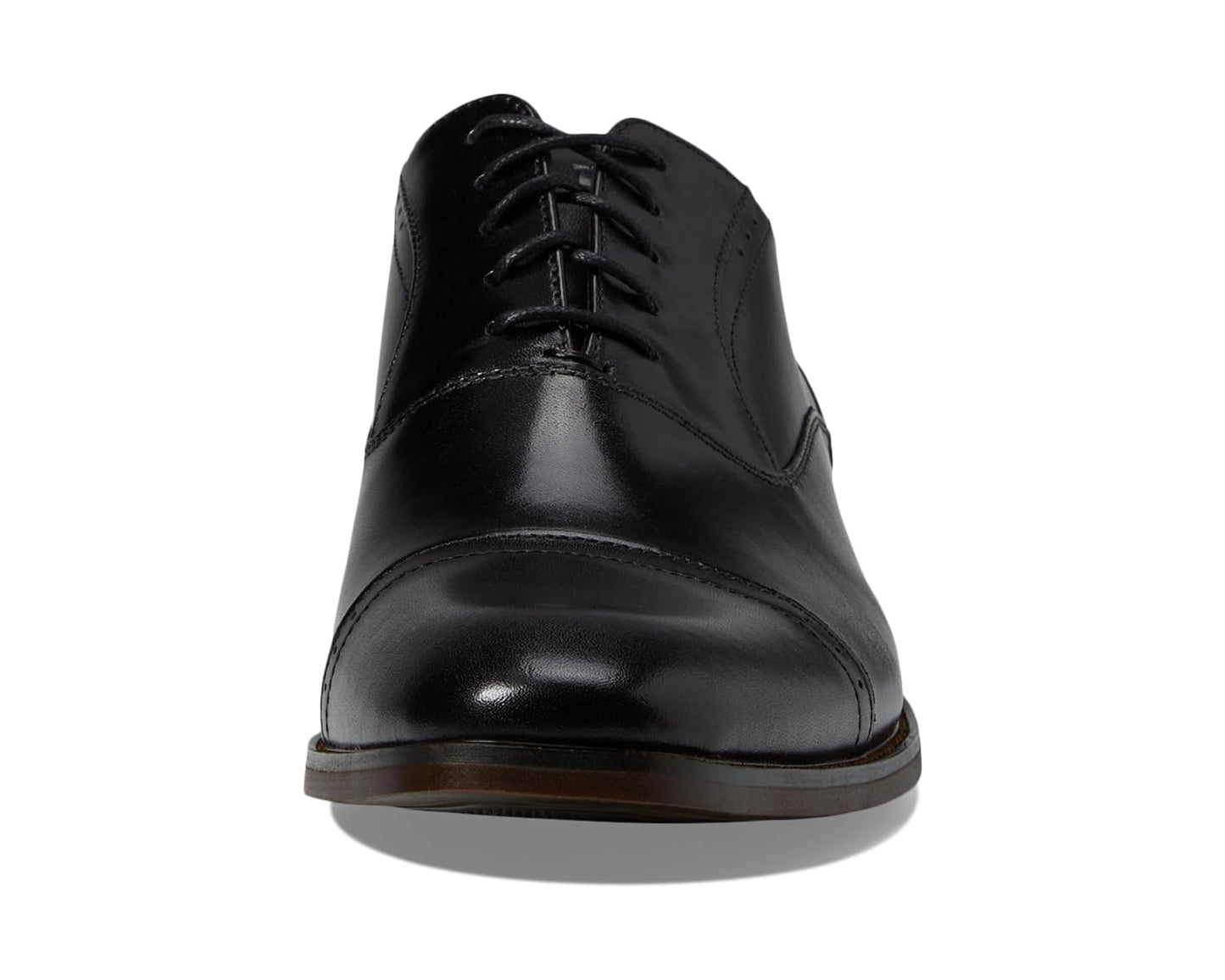 Men's Florsheim Sorrento Cap Toe Oxford Black Smooth