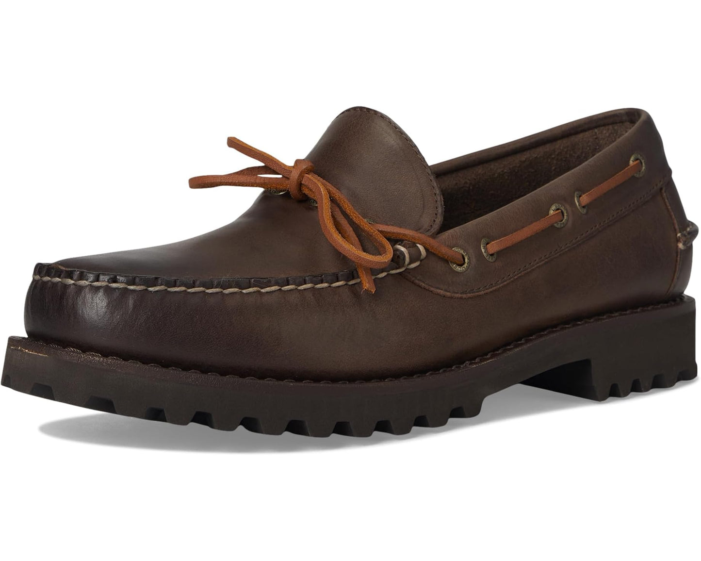 Men's L.L.Bean Allagash Handsewn One Eye Dark Earth