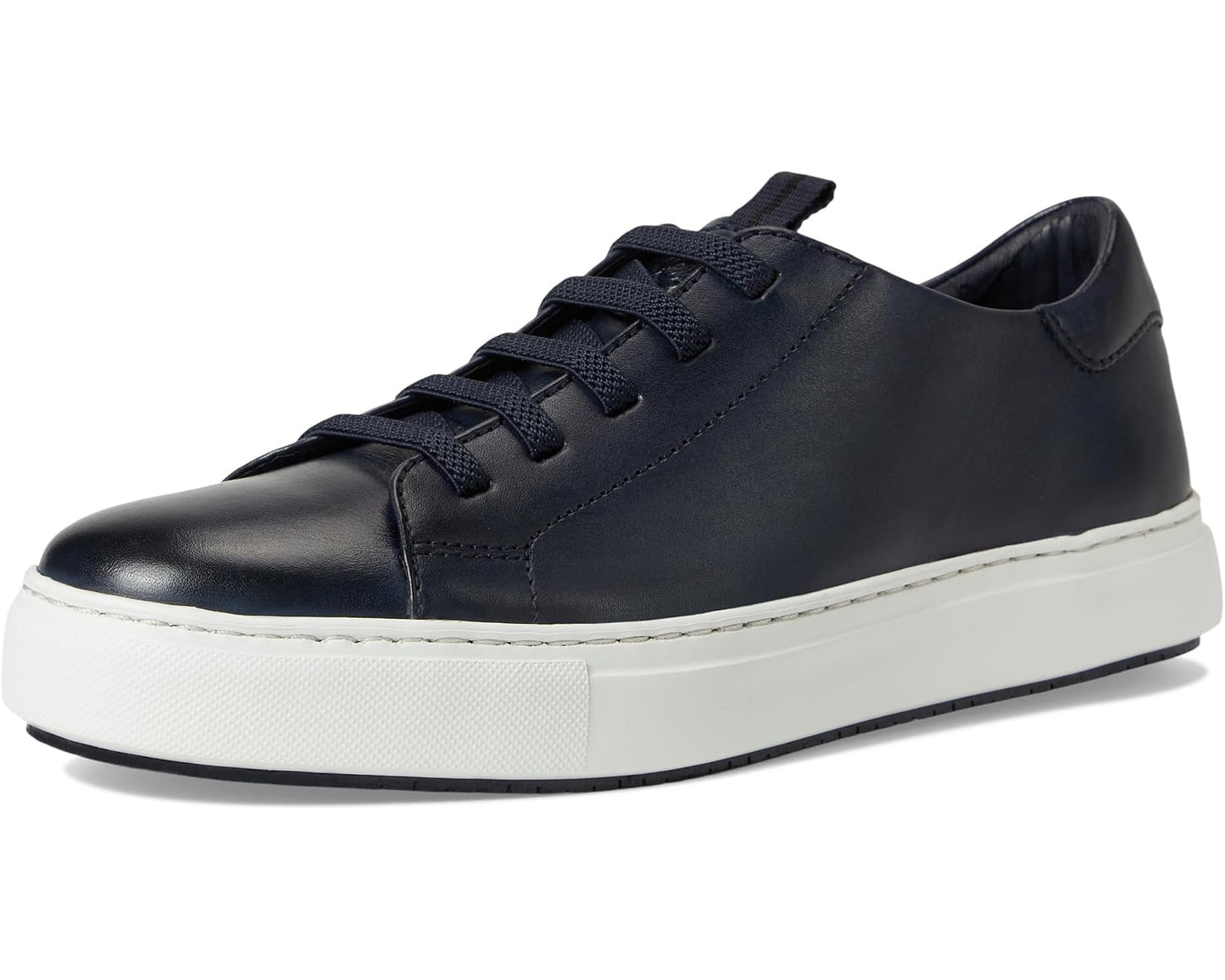 Men's Johnston & Murphy Collection Anson Lace-To-Toe Navy Hand-Stained Calfskin