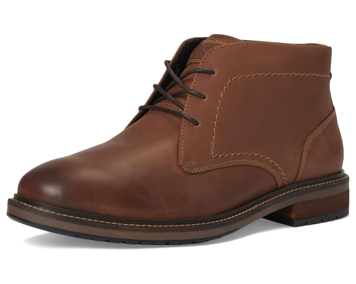 Men's Florsheim Forge Plain Toe Chukka Brown Crazy Horse