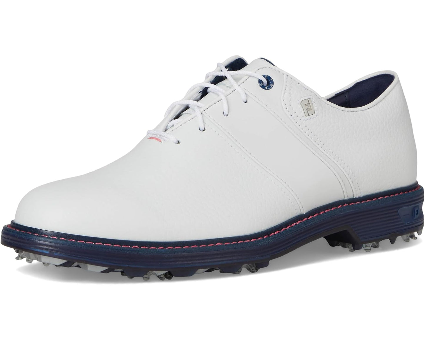 Men's FootJoy Premiere Series - Packard Golf Shoes- Previous Season White/Pink/Navy