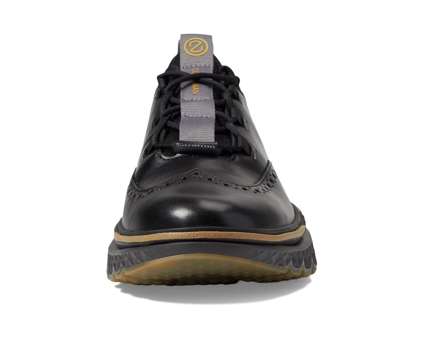 Men's Cole Haan 5.Zerogrand Wingtip Oxford Black/Pavement