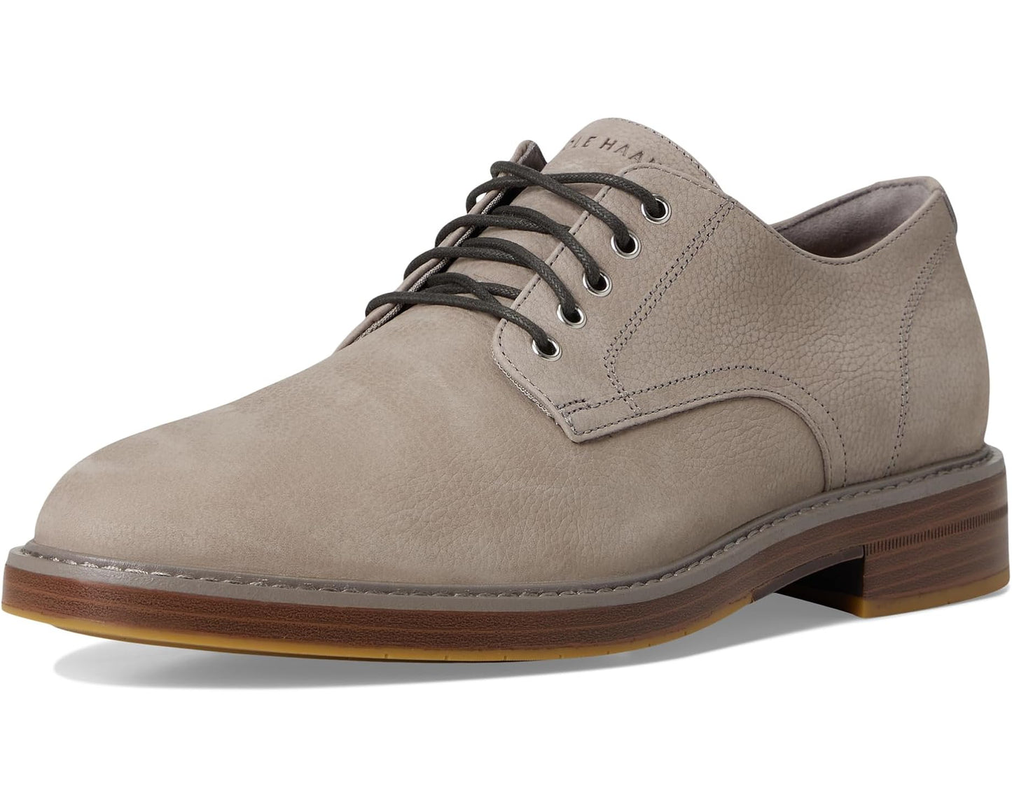 Men's Cole Haan Judson Grand Plain Toe Oxfords Ironstone Nubuck/Natural
