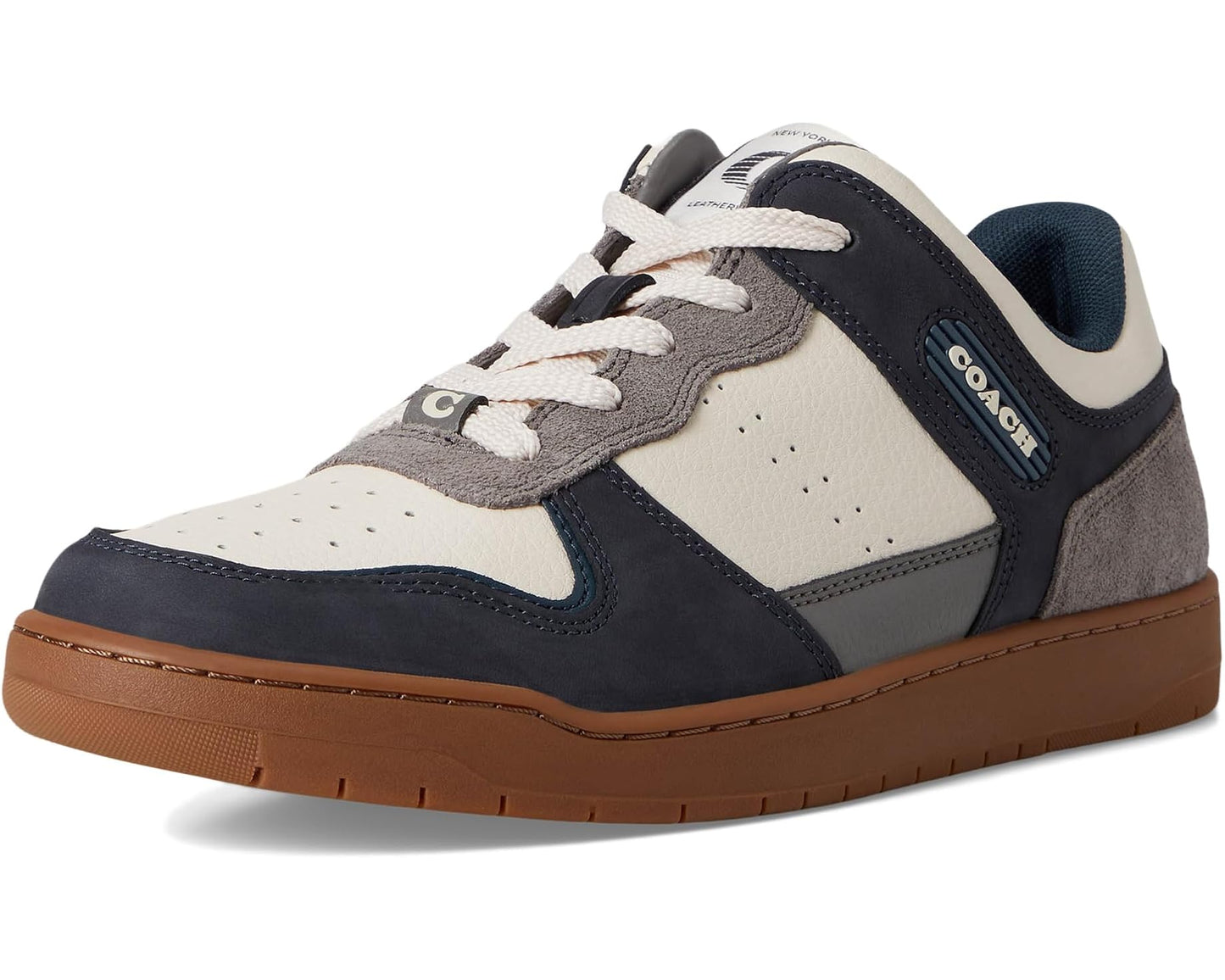 Men's COACH C201 Sneaker Midnight Navy/Charcoal
