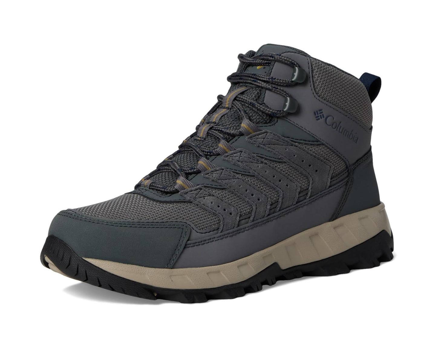 Men's Columbia Strata Trail™ Mid Wp City Grey/Savory