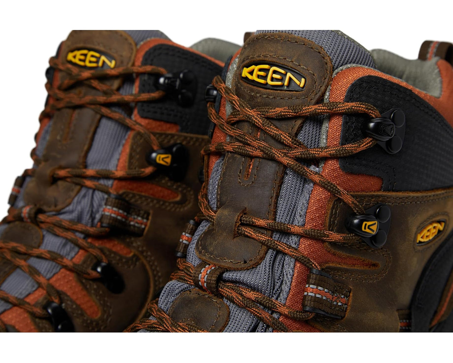 Men's KEEN Utility Pittsburgh Soft Toe Cascade Brown/Bombay Brown