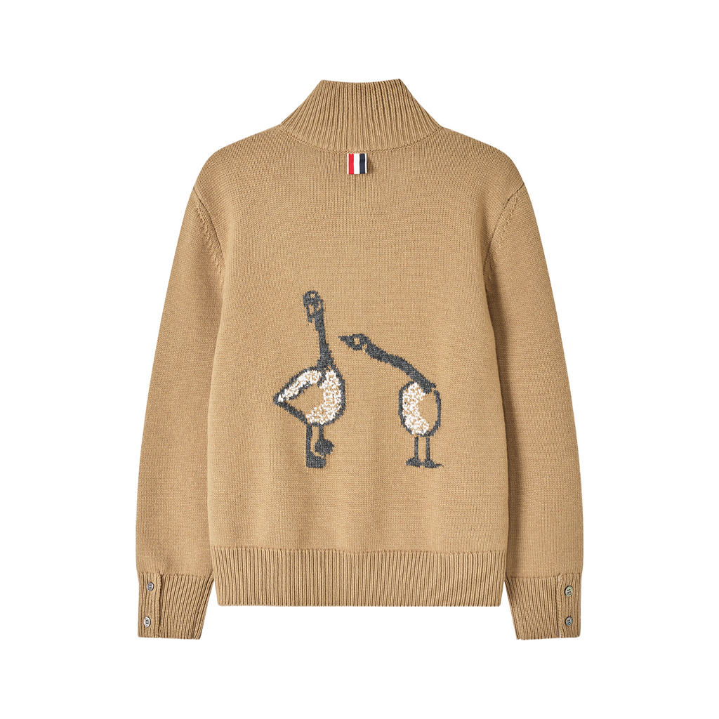 2025SS Goose Intarsia Sweater