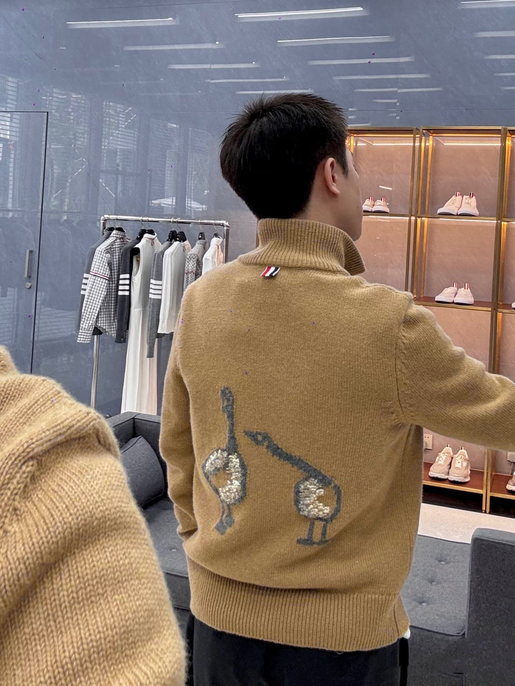 2025SS Goose Intarsia Sweater