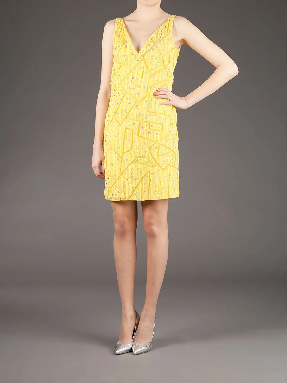 Cristiano Burani Embellished Shift Dress