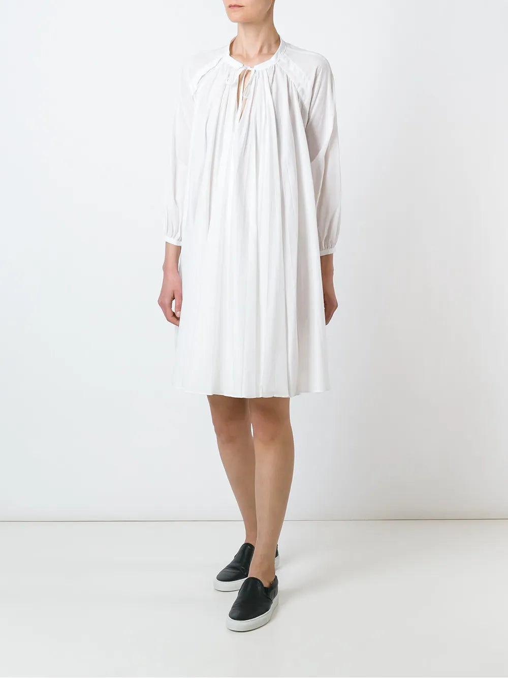 Io Ivana Omazic Shoulder Overlay Detail Shift Dress