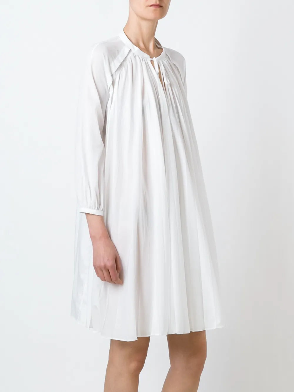 Io Ivana Omazic Shoulder Overlay Detail Shift Dress