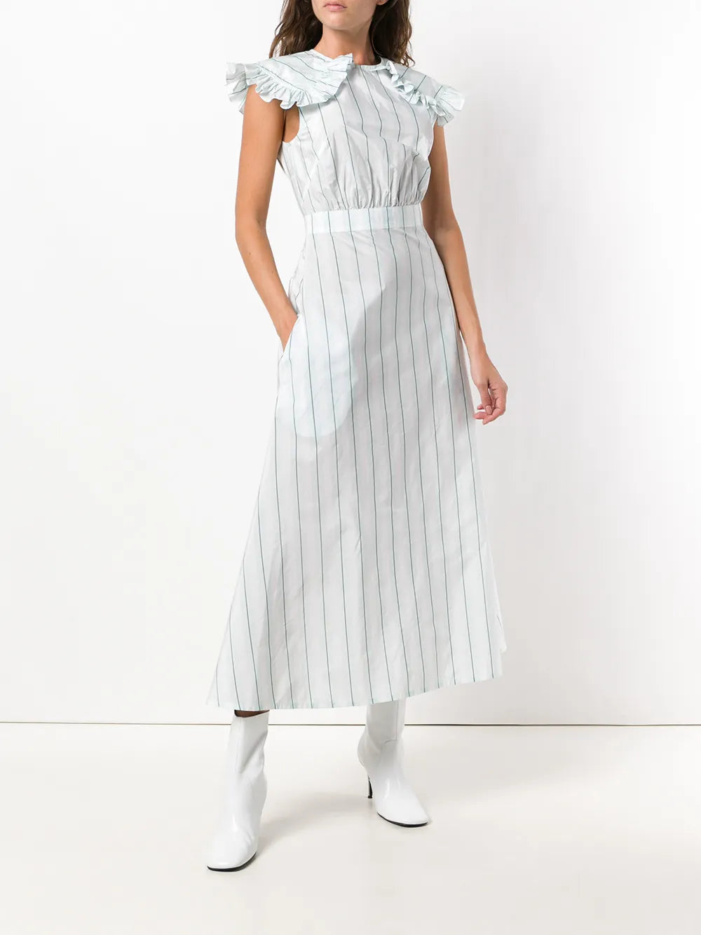 Calvin Klein Striped Pioneer Dress