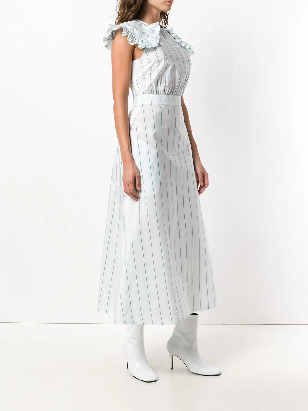 Calvin Klein Striped Pioneer Dress