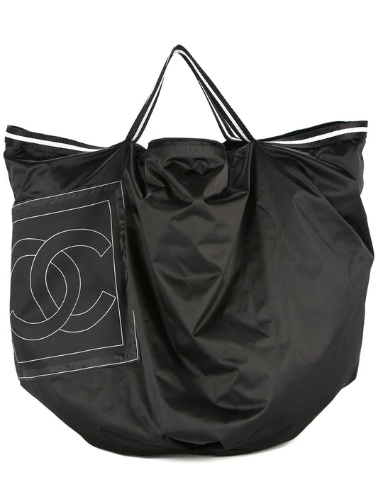 Chanel Pre Owned Sports Line Jumbo Xl Shoulder Tote Bag