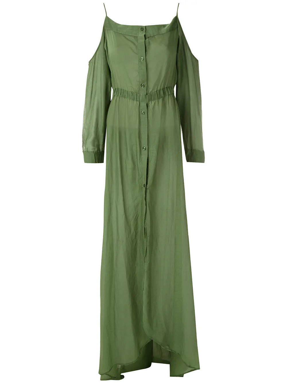Amir Slama Silk Maxi Dress