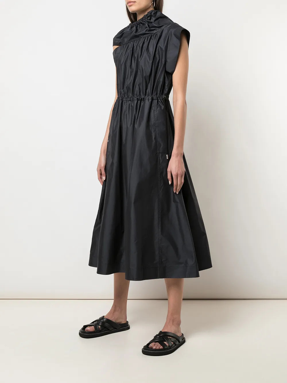 31 Phillip Lim Cold Shoulder Parachute Utility Dress