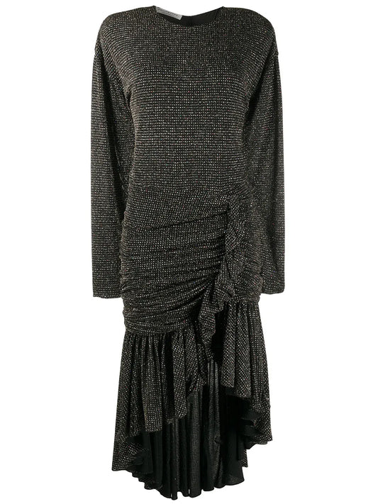Philosophy Di Lorenzo Serafini Studded Asymmetric Hem Dress