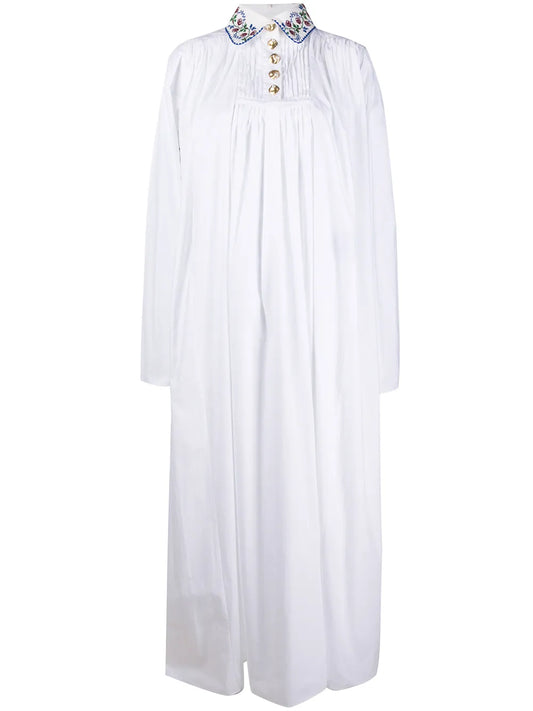 Seen Users Capelet Maxi Dress