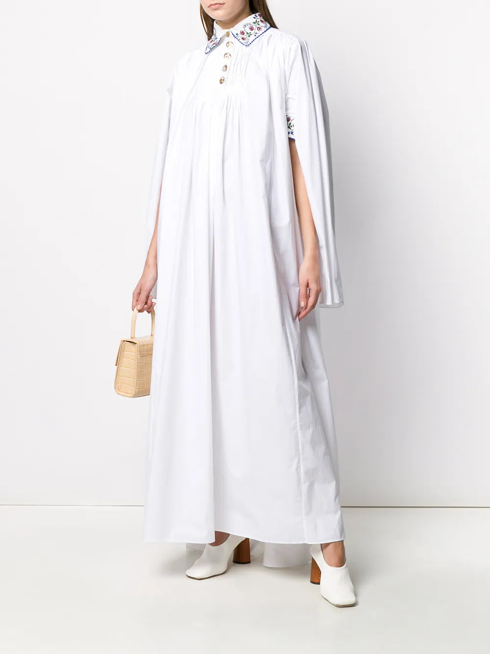 Seen Users Capelet Maxi Dress