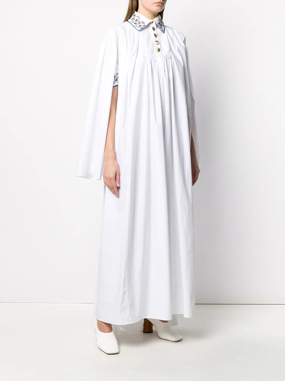 Seen Users Capelet Maxi Dress