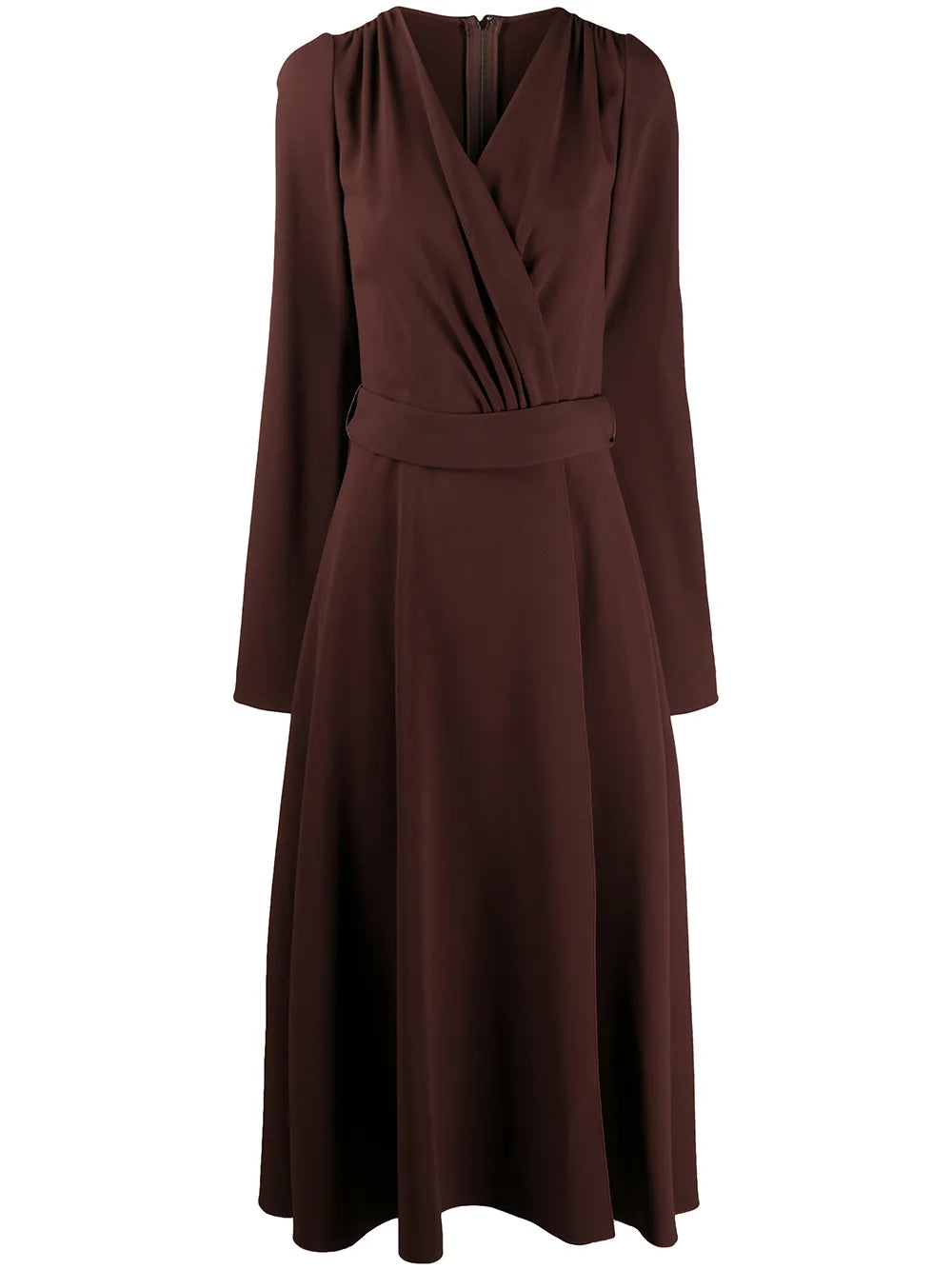 Dolce Gabbana Belted Longuette Dress