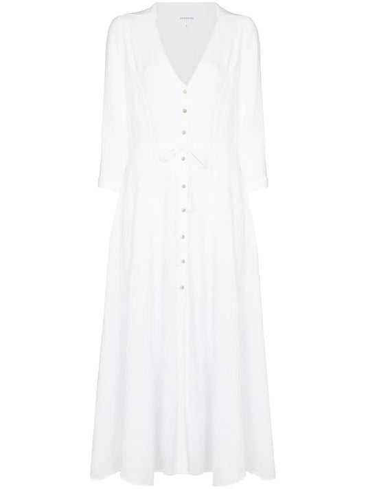 Honorine Georgia V Neck Midi Dress
