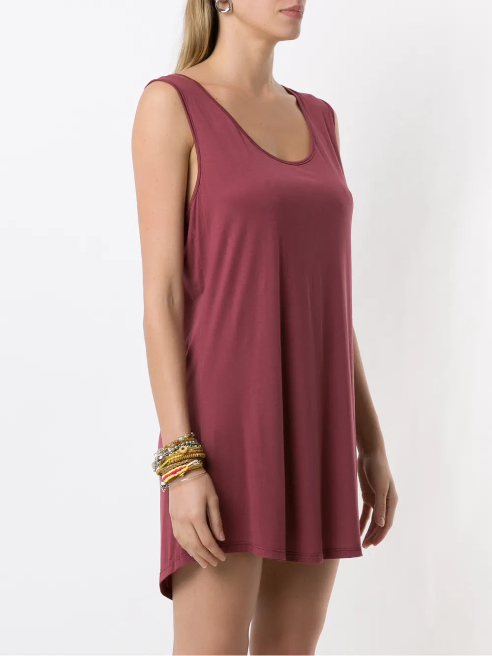 Amir Slama Sleeveless T Shirt Dress