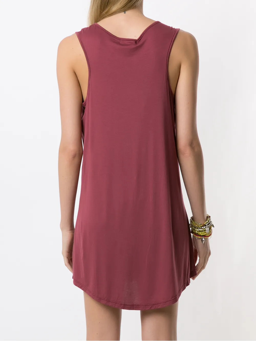 Amir Slama Sleeveless T Shirt Dress