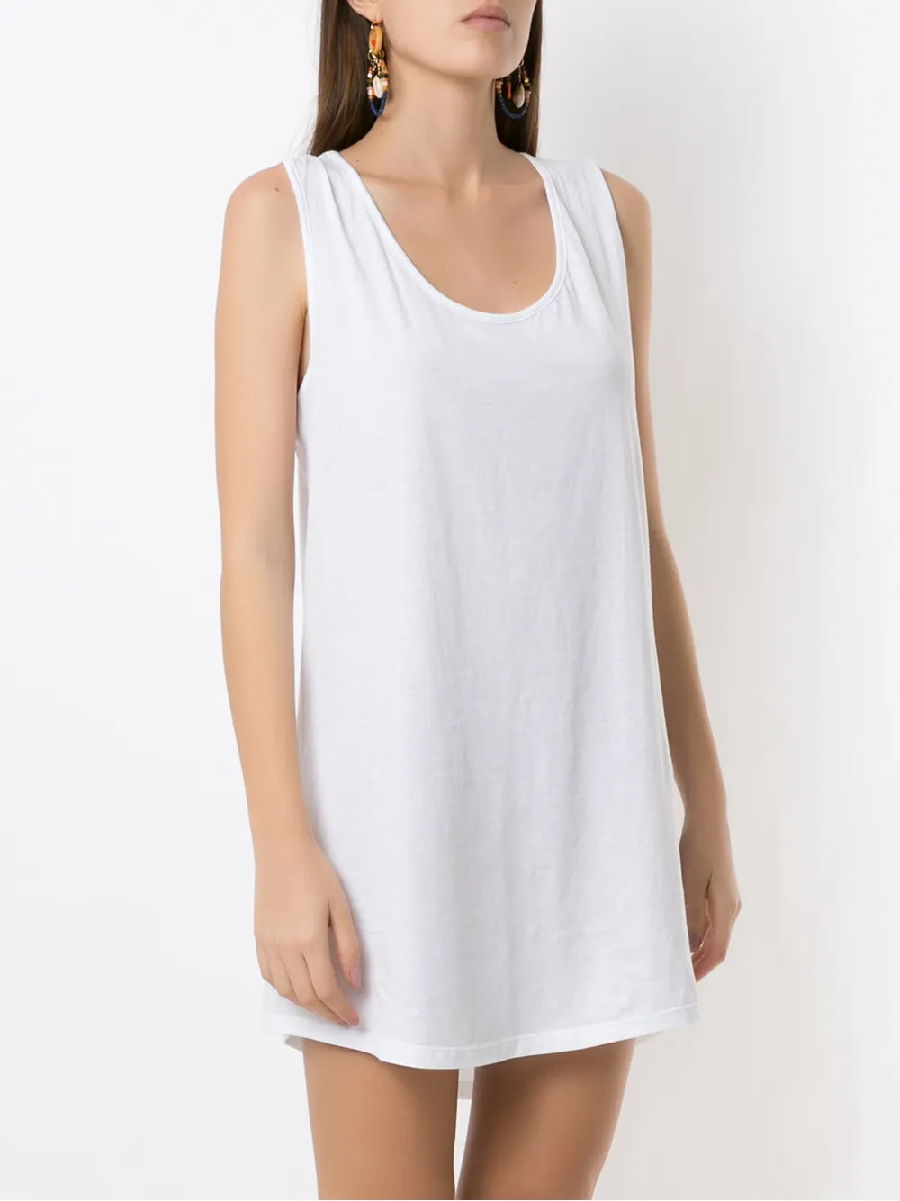 Amir Slama Sleeveless T Shirt Dress