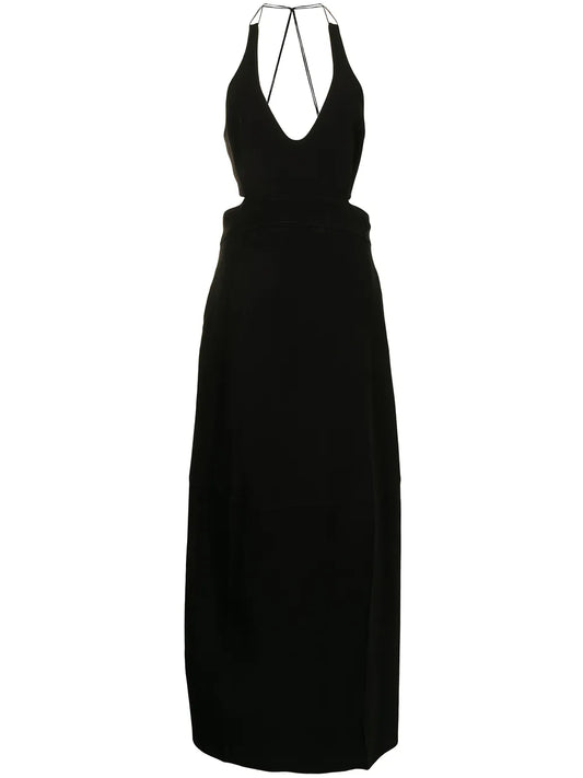 Victoria Beckham Halterneck Maxi Dress