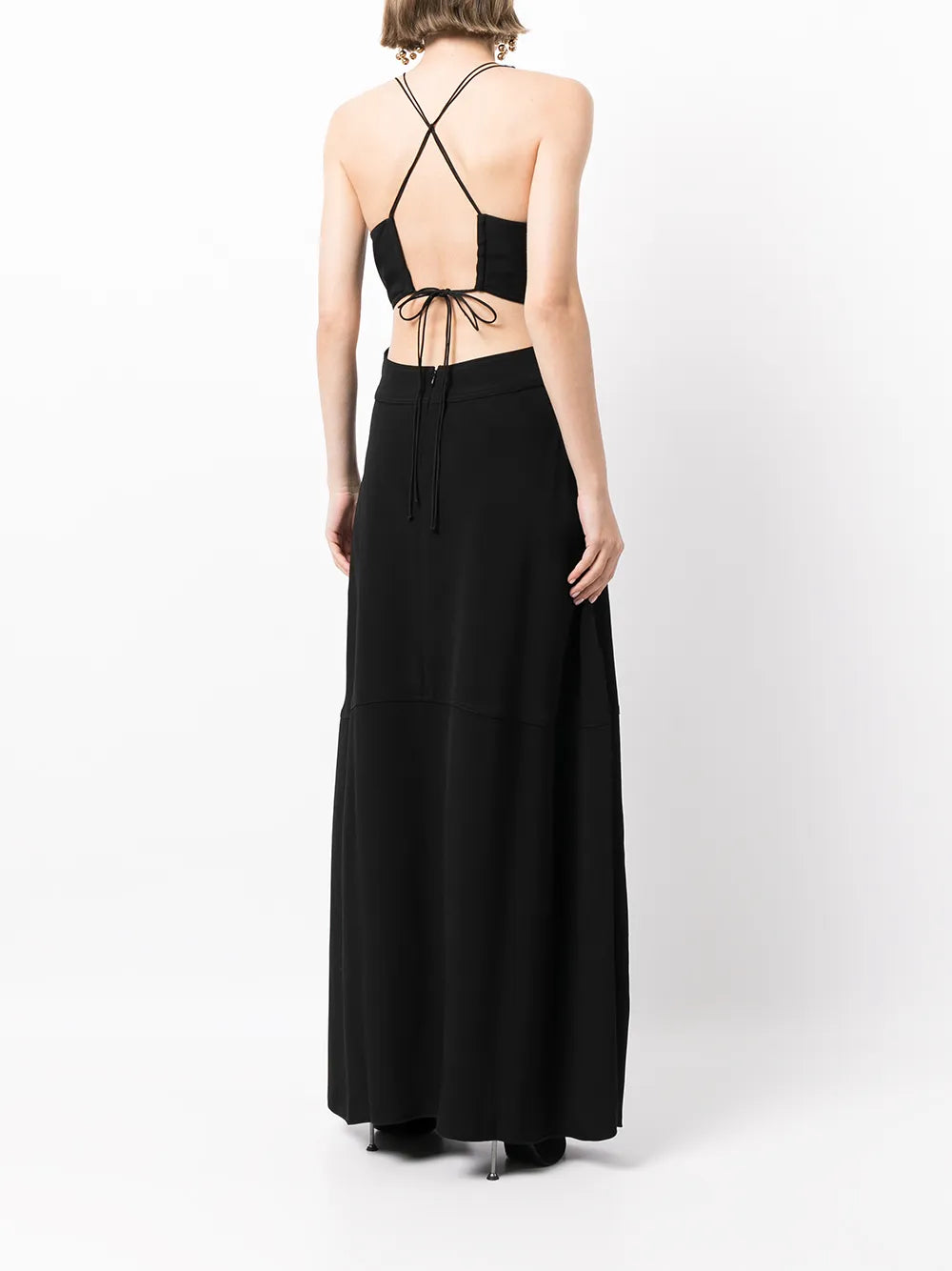 Victoria Beckham Halterneck Maxi Dress