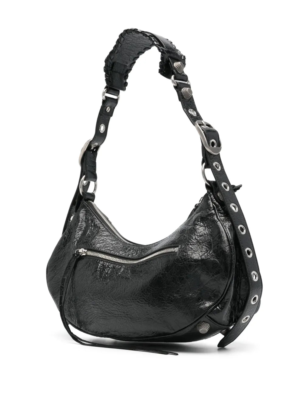 Balenciaga Le Cagole S Leather Shoulder Bag