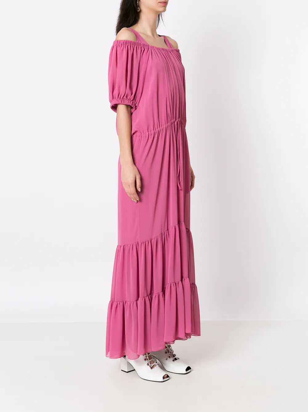 Gloria Coelho Peaky Blinders Chiffon Dress