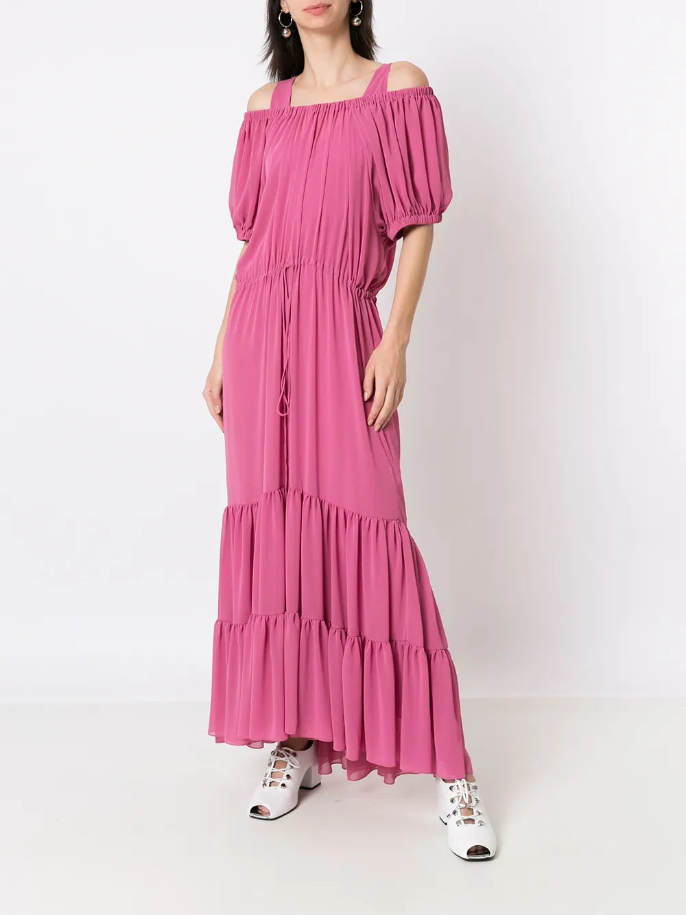 Gloria Coelho Peaky Blinders Chiffon Dress