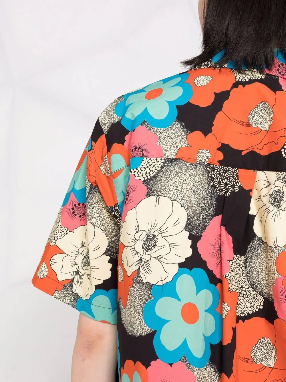 La Doublej Bowling Floral Shirtdress