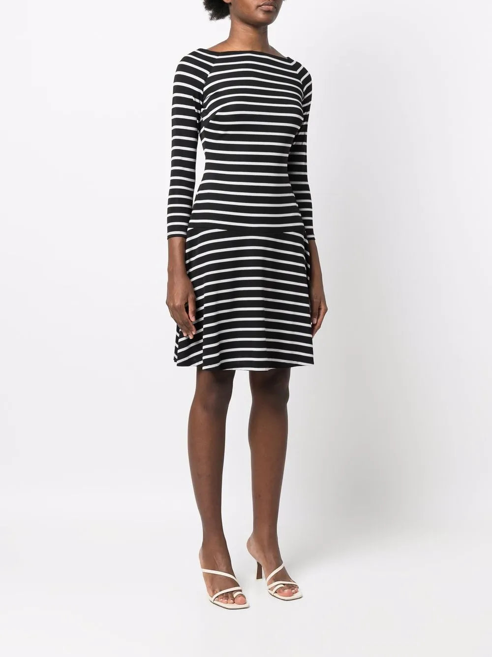 Lauren Ralph Lauren Stripe Print Mini Dress