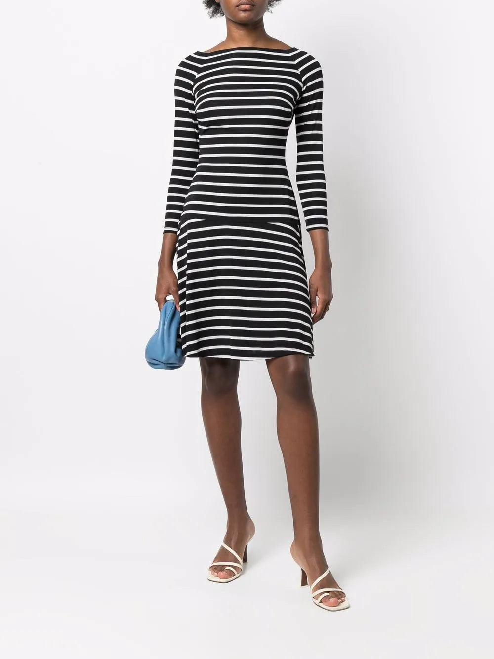 Lauren Ralph Lauren Stripe Print Mini Dress