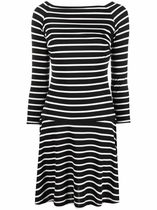 Lauren Ralph Lauren Stripe Print Mini Dress