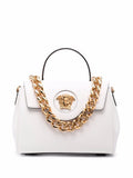 Versace La Medusa Leather Hand Bag