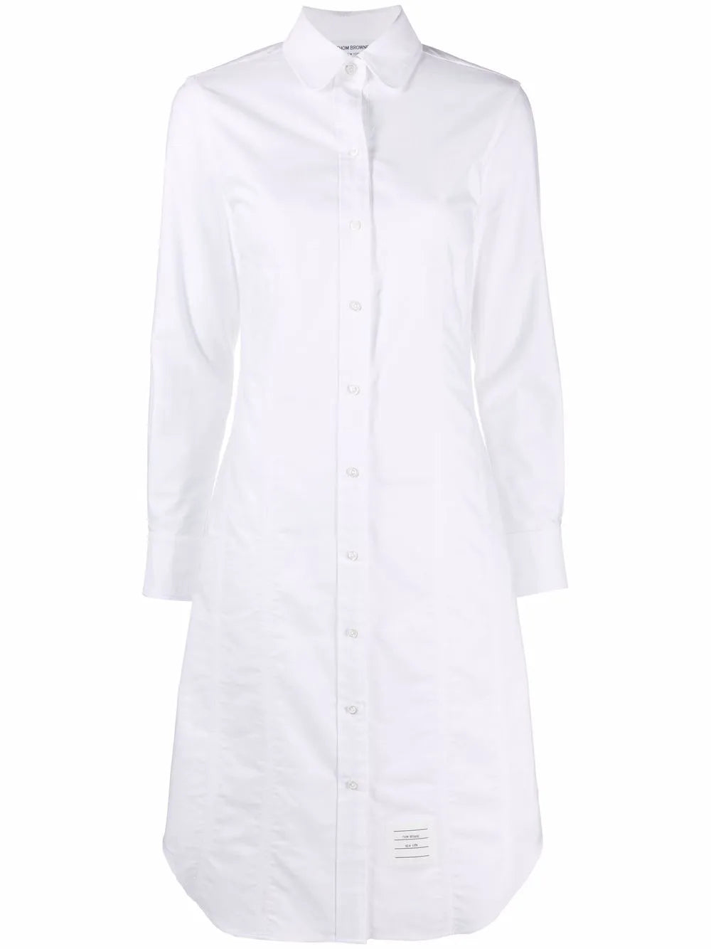 Thom Browne Logo Patch Shirtdress