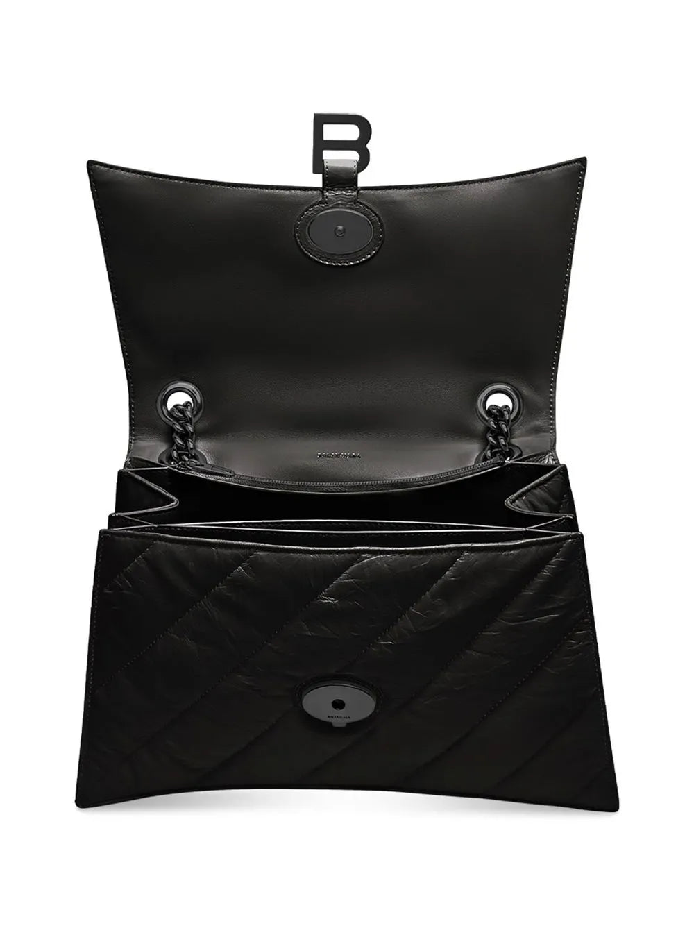 Balenciaga Medium Crush Chain Strap Shoulder Bag