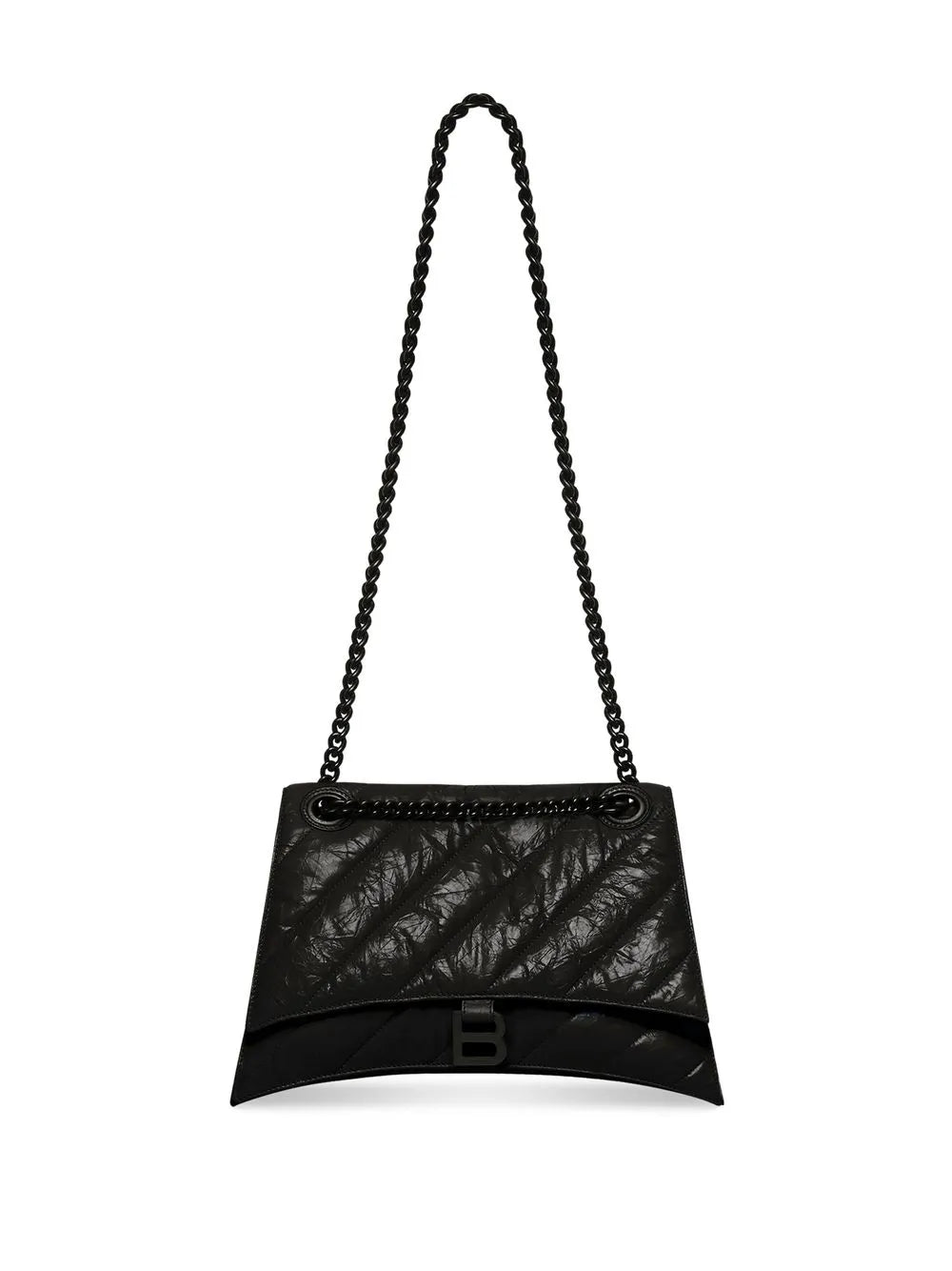 Balenciaga Medium Crush Chain Strap Shoulder Bag