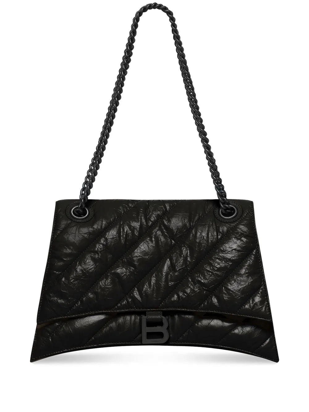 Balenciaga Medium Crush Chain Strap Shoulder Bag