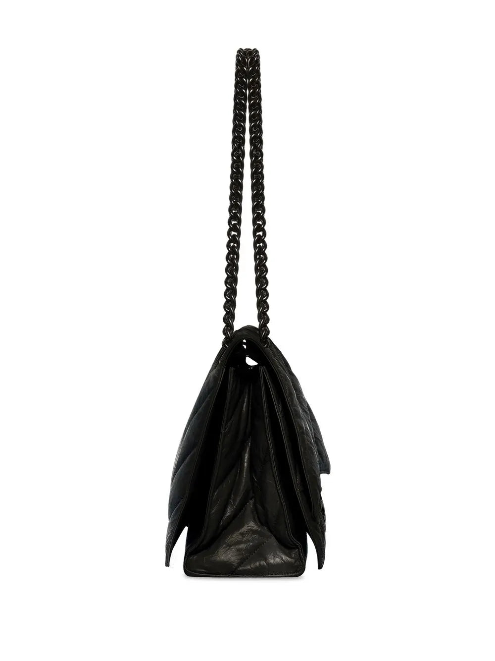 Balenciaga Medium Crush Chain Strap Shoulder Bag