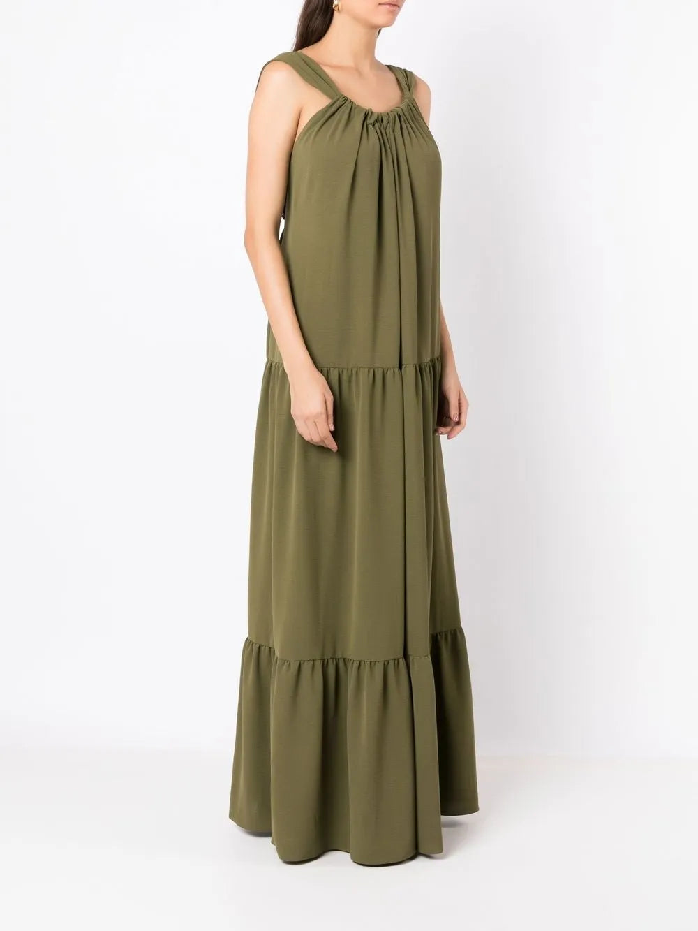 Olympiah Flow Tiered Maxi Dress
