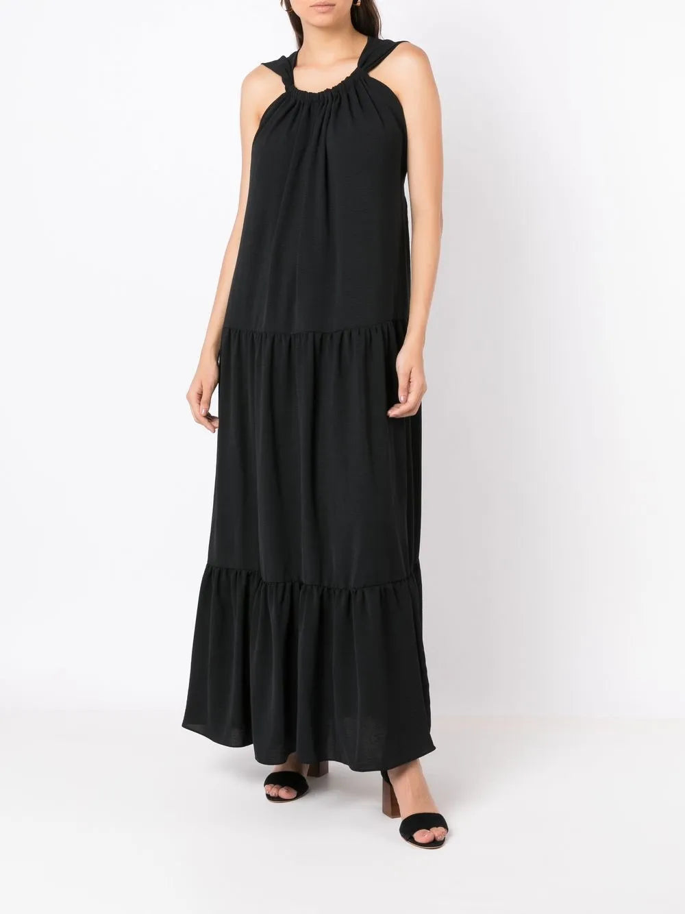 Olympiah Flow Tiered Maxi Dress